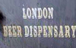 The pub sign. London Beer Dispensary, Brockley, Greater London
