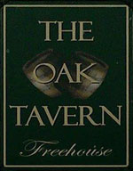 The pub sign. Oak Tavern, Lowestoft, Suffolk