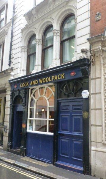 Picture 1. Cock & Woolpack, City, Central London