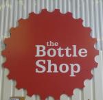 The pub sign. The Bottle Shop, Bermondsey, Central London