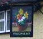The pub sign. Flower Pot, Bedford, Bedfordshire