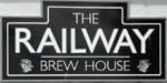 The pub sign. Railway Brew House, Newton Abbot, Devon