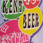 The pub sign. Kent Beer Festival 2014, Canterbury, Kent