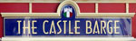 The pub sign. The Castle Barge, Newark, Nottinghamshire