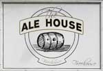 The pub sign. Ale House, Colchester, Essex