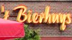 The pub sign. Bierhuys, Woerden, Netherlands