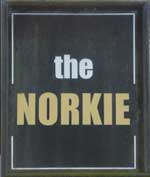 The pub sign. Norkie, Norwich, Norfolk