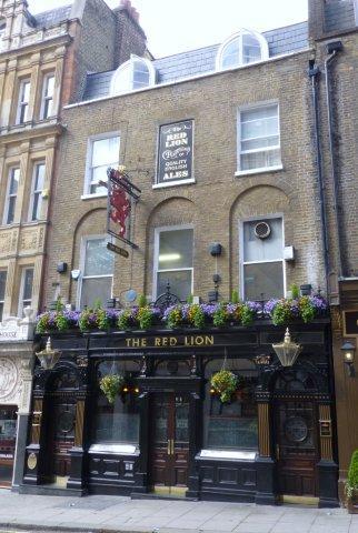 Picture 1. The Red Lion, Mayfair, Central London