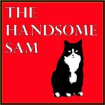 The pub sign. The Handsome Sam, Whitstable, Kent