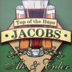 The pub sign. Jacobs Ale House, Bradford, West Yorkshire