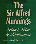 The pub sign. Sir Alfred Munnings, Mendham, Suffolk