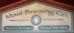 The pub sign. Maui Brewing Co. Brew Pub, Kahana, Maui, Hawaii, America