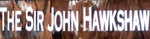 The pub sign. The Sir John Hawkshaw, City, Central London