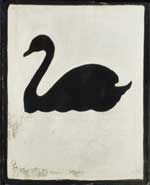 The pub sign. Black Swan, York, North Yorkshire