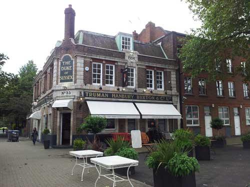 Picture 1. The Duke of Sussex, Waterloo, Central London