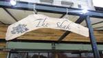 The pub sign. The Shak, Chorlton, Greater Manchester