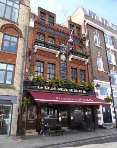 Picture 1. Gunmakers Arms, Marylebone, Central London