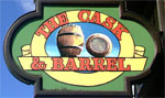 The pub sign. The Cask & Barrel, Edinburgh, Edinburgh, City of