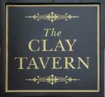The pub sign. The Clay Tavern, Newark, Nottinghamshire