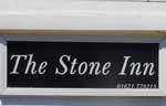 The pub sign. Stone Inn, St Lawrence, Essex
