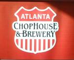 The pub sign. Atlanta Chophouse & Brewery, Atlanta, Georgia, America