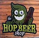 The pub sign. The Hop Beer Shop, Chelmsford, Essex