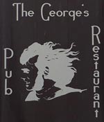 The pub sign. George's, Reims, France