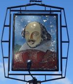 The pub sign. Shakespeares Head, Clerkenwell, Central London