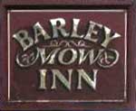 The pub sign. Barley Mow Inn, Kirk Ireton, Derbyshire
