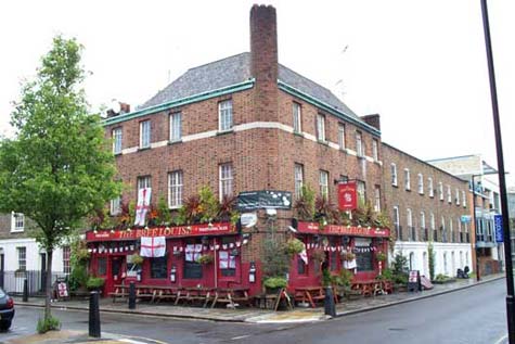 Picture 1. The Bree Louise, Euston, Central London