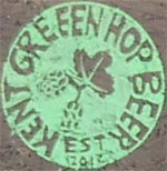 The pub sign. Kent Green Hop Beer Festival 2016, Canterbury, Kent