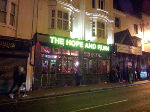 Picture 1. The Hope and Ruin, Brighton, East Sussex