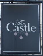 The pub sign. The Castle, Farringdon, Central London