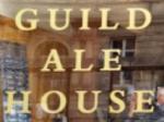 The pub sign. Guild Ale House, Preston, Lancashire