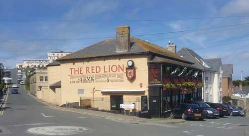 Picture 1. The Red Lion, Newquay, Cornwall