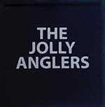 The pub sign. The Jolly Anglers, Reading, Berkshire