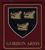 The pub sign. The Gordon Arms, Chislehurst, Greater London