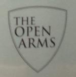 The pub sign. The Open Arms, East Grinstead, West Sussex