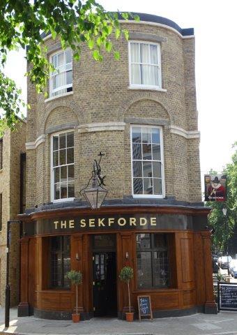 Picture 1. The Sekforde (formerly Sekforde Arms), Clerkenwell, Central London