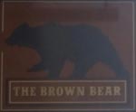 The pub sign. The Brown Bear, Berwick-upon-Tweed, Northumberland