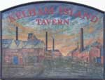 The pub sign. Kelham Island Tavern, Sheffield, South Yorkshire