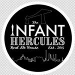 The pub sign. The Infant Hercules, Middlesbrough, North Yorkshire