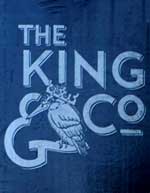 The pub sign. The King & Co., Clapham, Greater London