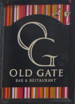 The pub sign. Old Gate Bar & Restaurant, Hebden Bridge, West Yorkshire
