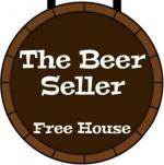 The pub sign. The Beer Seller, Tonbridge, Kent