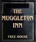 The pub sign. The Muggleton Inn, Maidstone, Kent