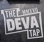 The pub sign. The Deva Tap, Chester, Cheshire