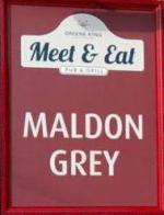 The pub sign. Maldon Grey, Sudbury, Suffolk
