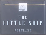 The pub sign. The Little Ship, Fortuneswell, Dorset