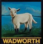 The pub sign. The Lamb, Marlborough, Wiltshire